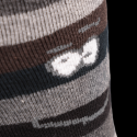 Çizgili Kadın Havlu Soket Çorap 8504-2 Kod/Renk: Siyah