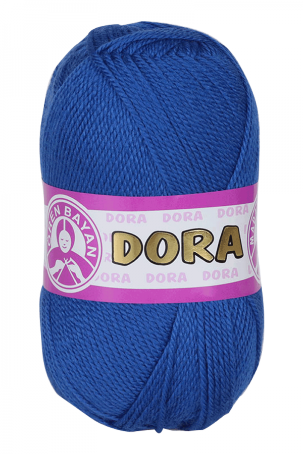 Ören Bayan Dora El Örgü İpi Koyu Mavi 016