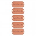 Deri Handmade Etiketi 5 Li Model 18 Kod/Renk: Renk1