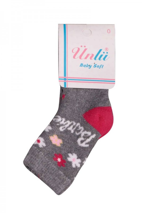 Ünlü Baby Çorap 106 Kod/Renk: Füme