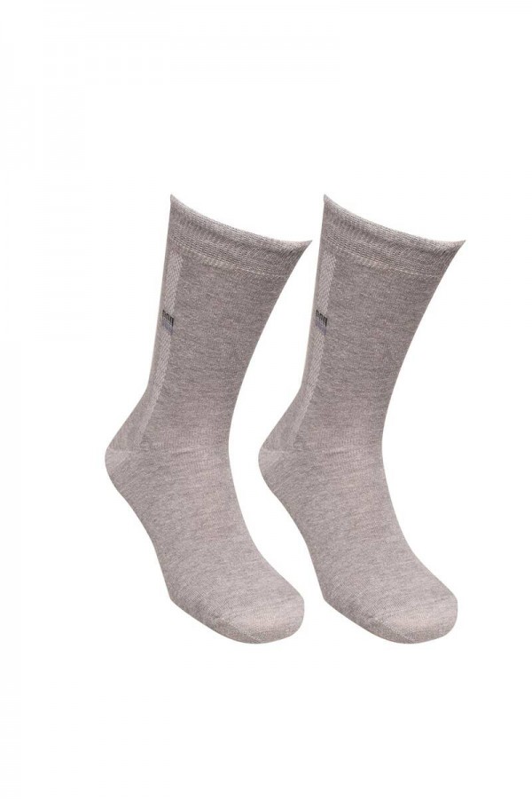 Erkek Düz Çorap Kod/Renk: Gri