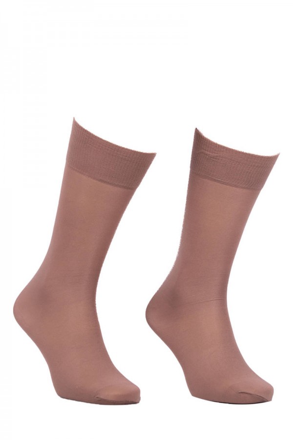 İtaliana Düz Dizaltı Çorap 1014 Kod/Renk: Koyu Ten