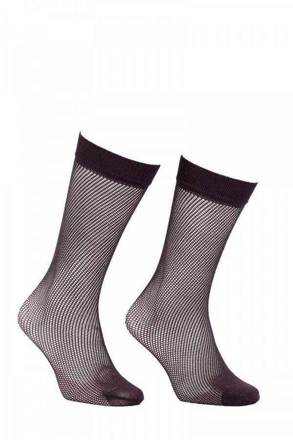 İtaliana File Dizaltı Çorap Renk Seçenekli 1026 Kod/Renk: Kahverengi