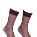 İtaliana Düz İnce Dizaltı Çorap 9223 Kod/Renk: Kahverengi