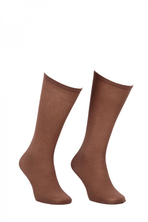 Müjde Kalın Dizaltı Çorap 70 Den 003 Kod/Renk: Bronz