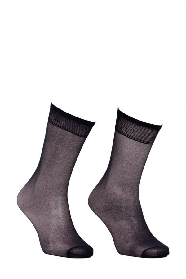 Müjde İnce Dizaltı Çorap 20 Den 004 Kod/Renk: Siyah