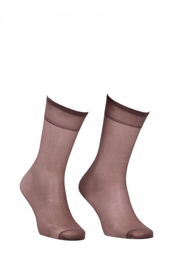 Müjde İnce Dizaltı Çorap 20 Den 004 Kod/Renk: Vizon