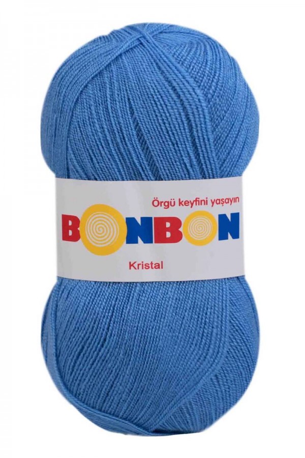 Bonbon Kristal El Örgü İpi  Kod/Renk: Mavi 98236