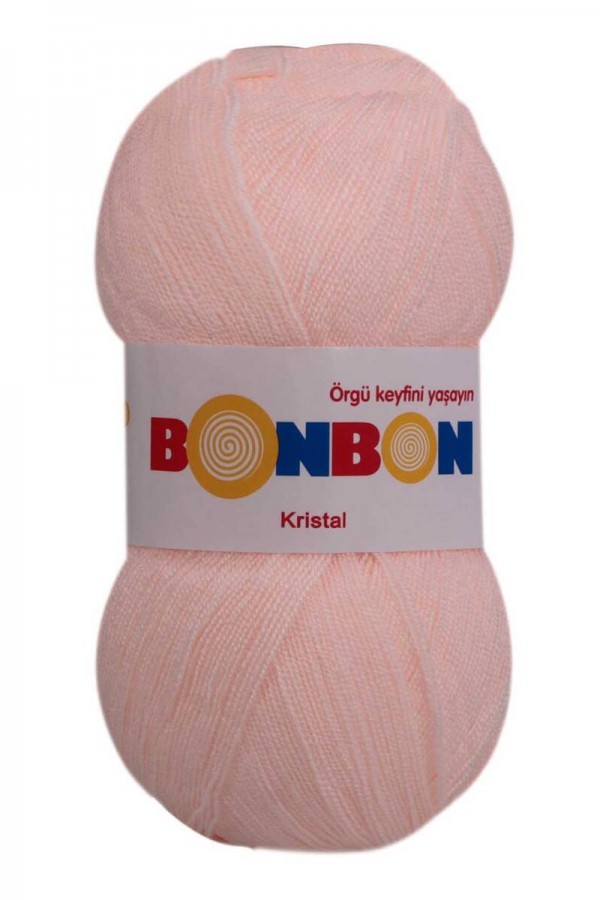 Bonbon Kristal El Örgü İpi  Kod/Renk: Somon 98335