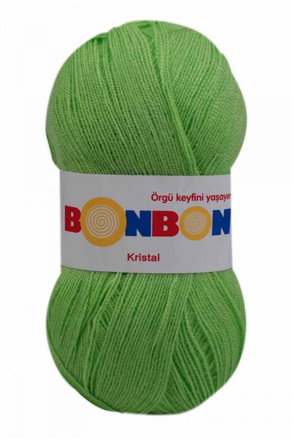Bonbon Kristal El Örgü İpi  Kod/Renk: Yeşil 98401