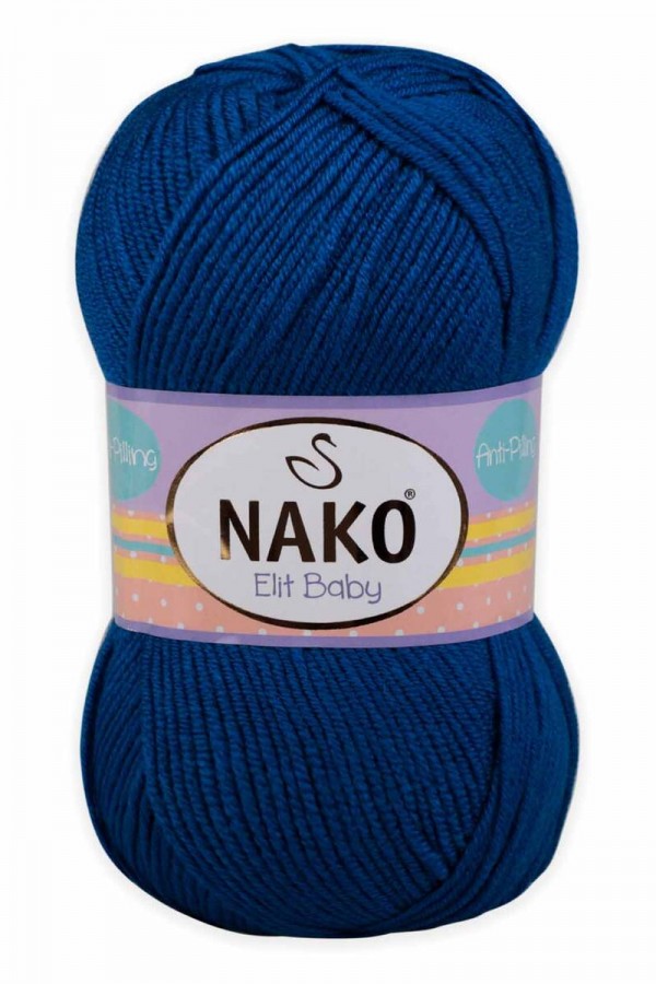 Nako Elit Baby El Örgü İpi  Kod/Renk: Saks Mavi 10346