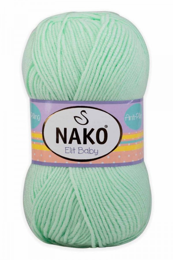 Nako Elit Baby El Örgü İpi  Kod/Renk: Nil Yeşili 2587