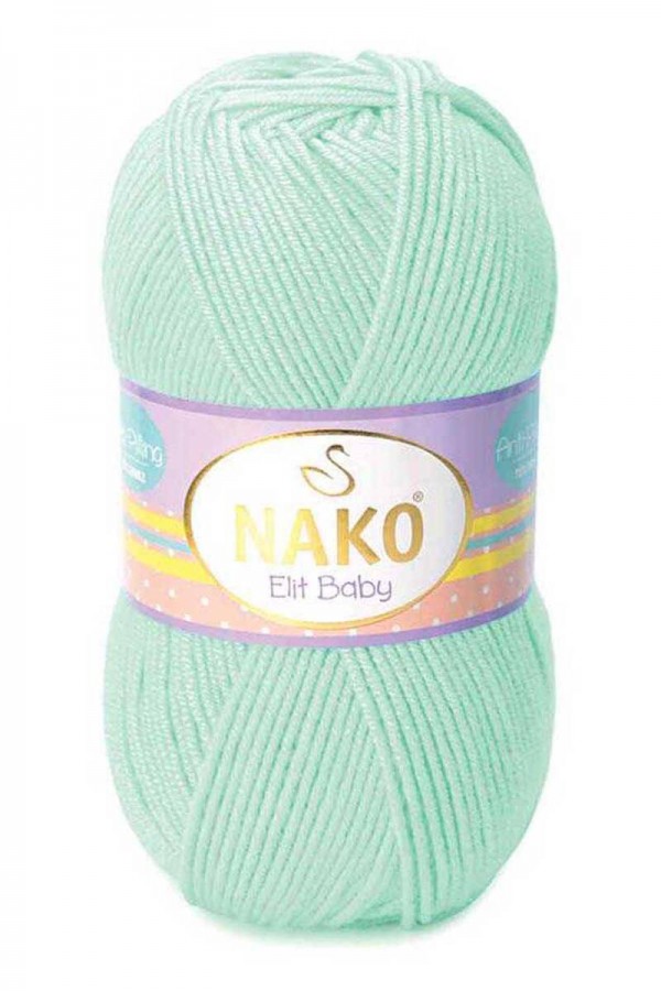 Nako Elit Baby El Örgü İpi  Kod/Renk: Nil Yeşili 6692