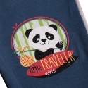Panda Baskılı Erkek Bebek Tek Alt 1031 Kod/Renk: Lacivert