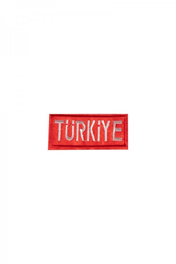 Türkiye Yazılı Arma 01 Kod/Renk: Kırmızı