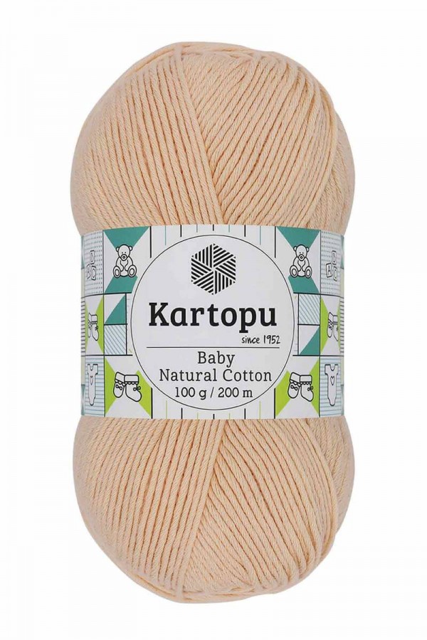 Kartopu Baby Natural Cotton El Örgü İpi  Ten K227