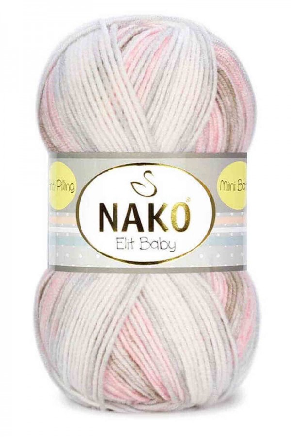 Nako Elit Baby Mini Batik El Örgü İpi 32463