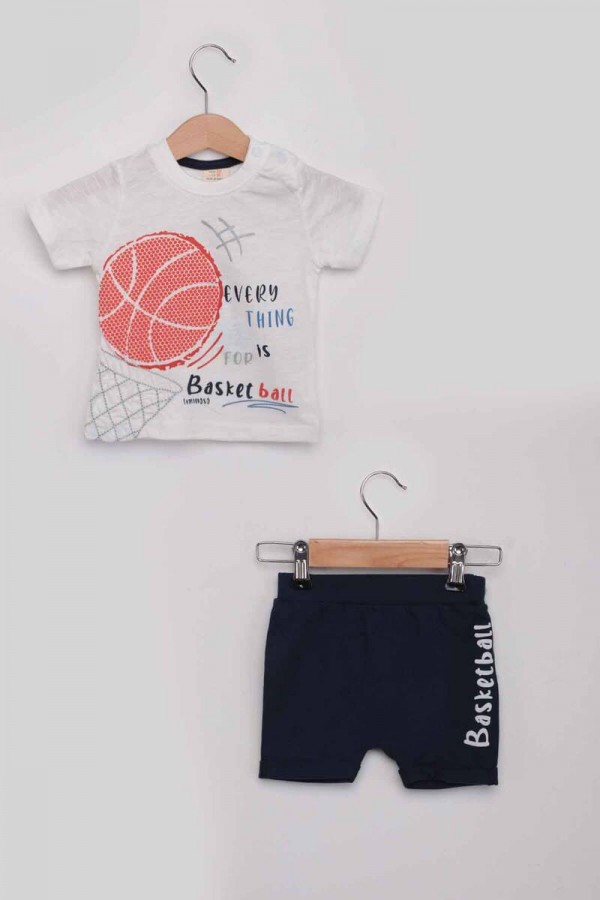 Basketball Erkek Çocuk Şortlu Takım Kod/Renk: Lacivert