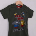 Baskılı Erkek Çocuk Tshirt 1214 Kod/Renk: Haki