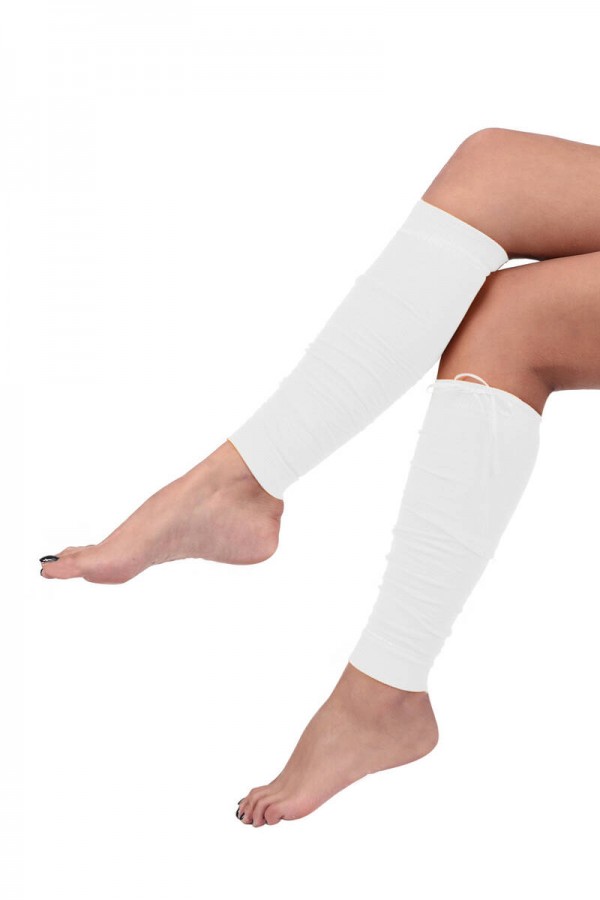 Kadın Kurdeleli Tozluk Çorap Kod/Renk: Beyaz
