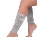 Kadın Ponponlu Tozluk Çorap Kod/Renk: Gri