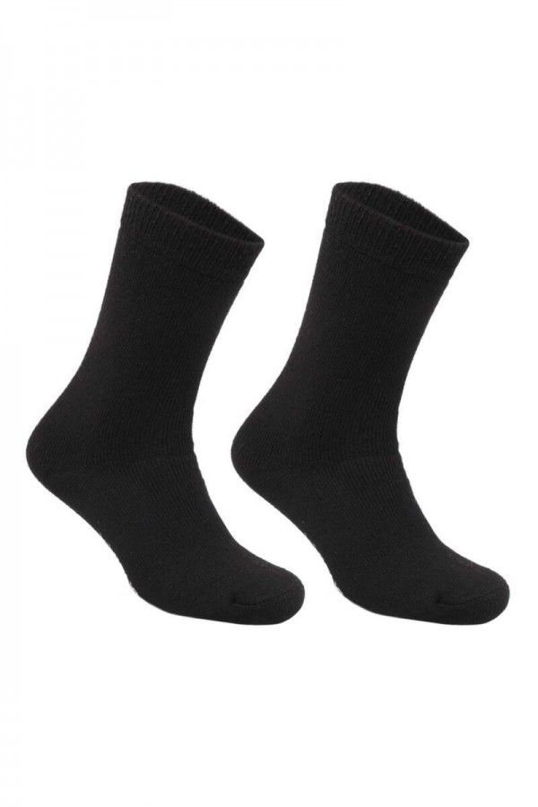 Kadın Lambs Wool Soket Çorap Kod/Renk: Siyah