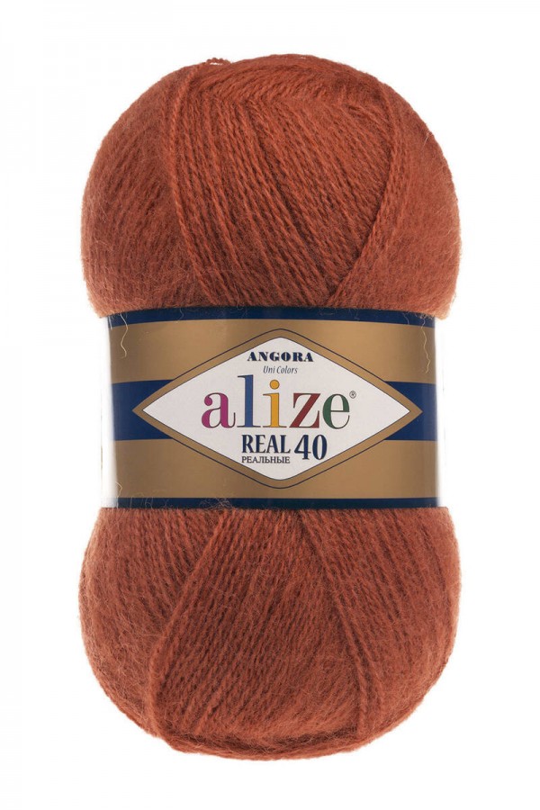 Alize Angora Real 40 El Örgü İpi Kod/Renk: Taba 036