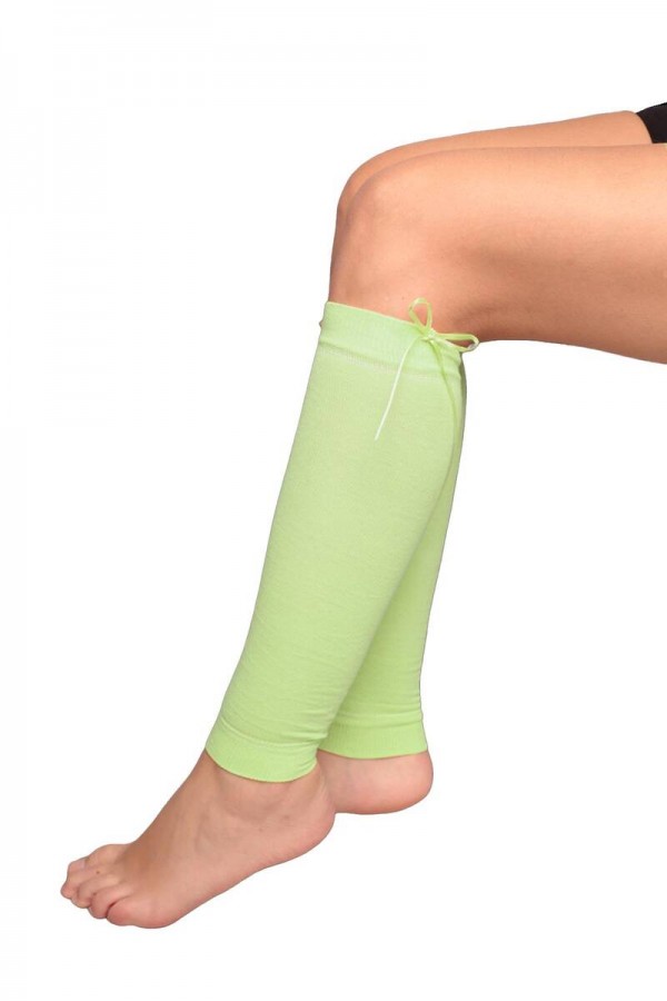 Kadın Kurdeleli Tozluk Çorap Kod/Renk: Fıstık Yeşili