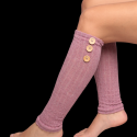 Kadın Düğmeli Tozluk Çorap Kod/Renk: Lila