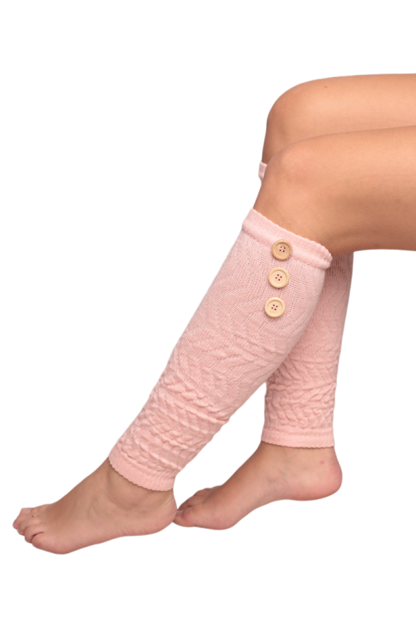 Kadın Düğmeli Tozluk Çorap Kod/Renk: Pudra