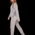 Kadın Kadife Pijama Takımı 13301-8 Kod/Renk: Gri